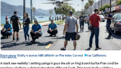 Featured image illustrating iran california